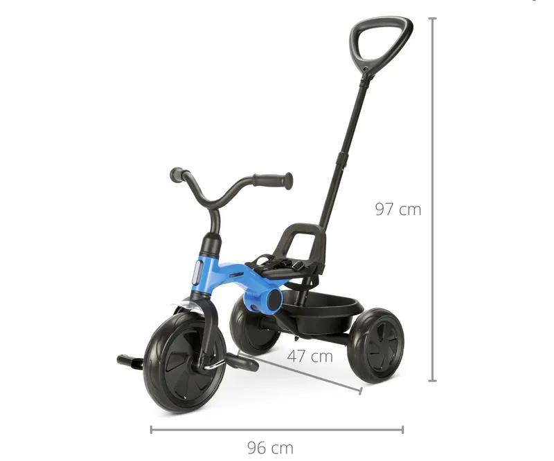 QPLAY Rowerek Trójkołowy Ant Plus Sky Blue