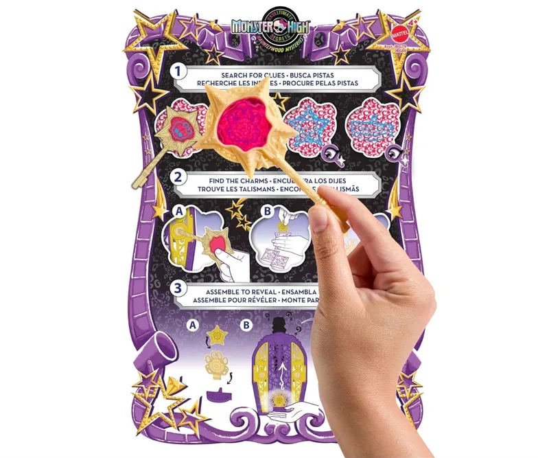 MATTEL JBG80 Monster High Straszysekrety Clawdeen Wolf