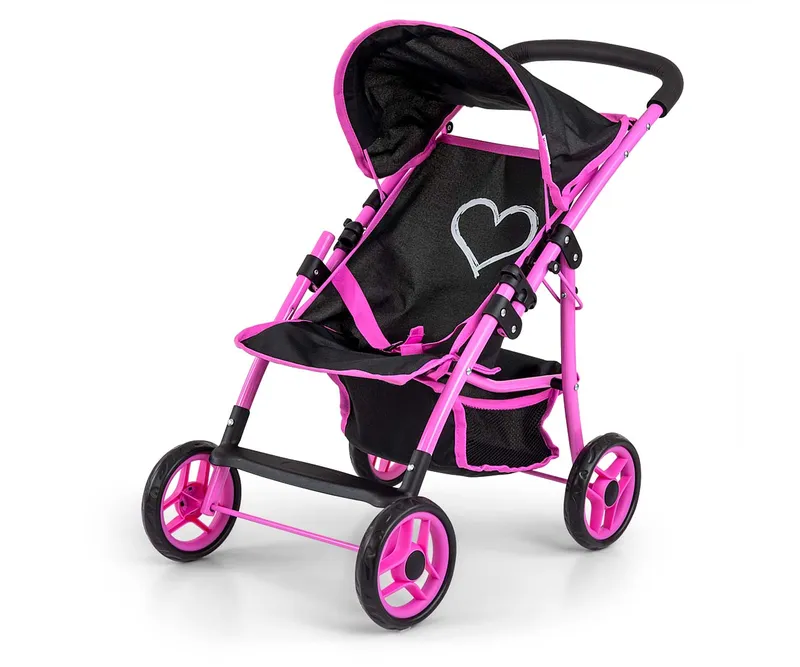 MILLY MALLY Wózek Dla Lalek Natalie Prestige Black