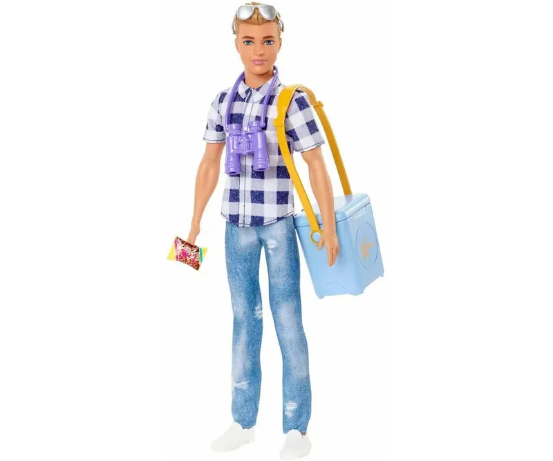 MATTEL HHR66 BARBIE Lalka Kemping Ken
