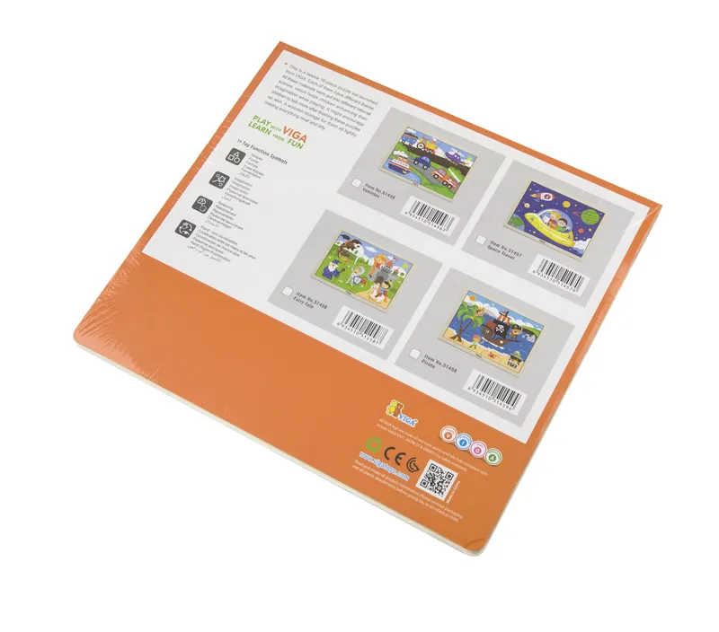 VIGA 51458 Puzzle Na Podkładce 16 Elementów - Bajkowy Zamek