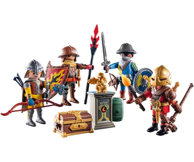 PLAYMOBIL 71487 Klocki Konstrukcyjne Rycerze Novelmore 45 Elementów