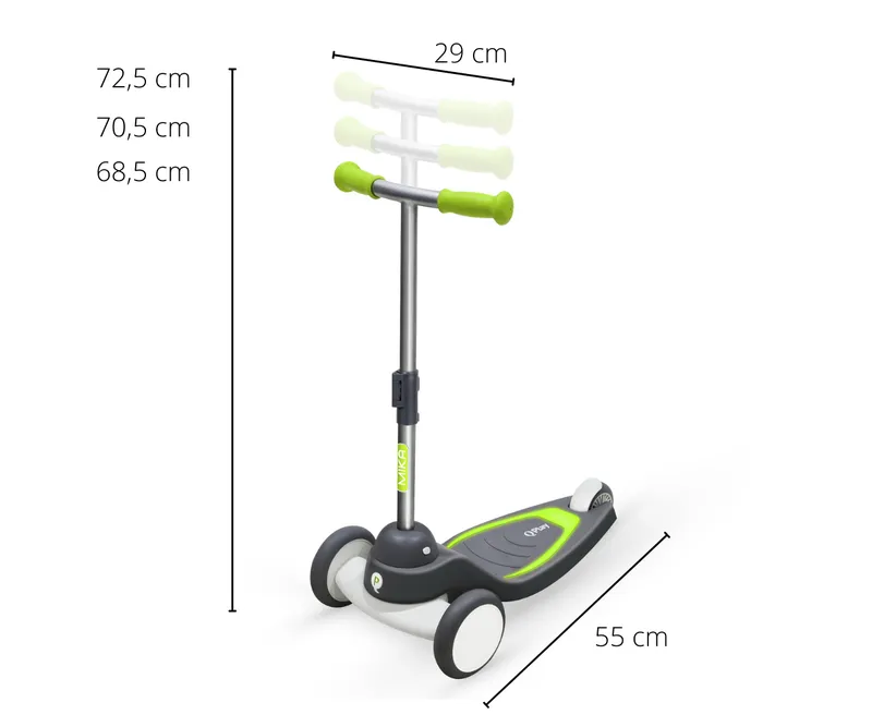 QPLAY Hulajnoga Mika Green