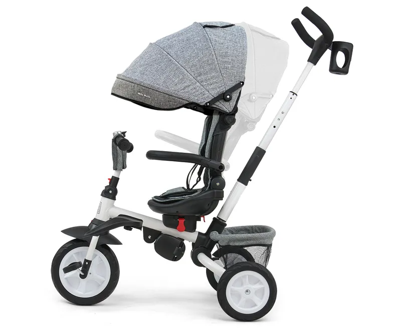 MILLY MALLY Rowerek Trójkołowy 6w1 Stanley Rubber Grey