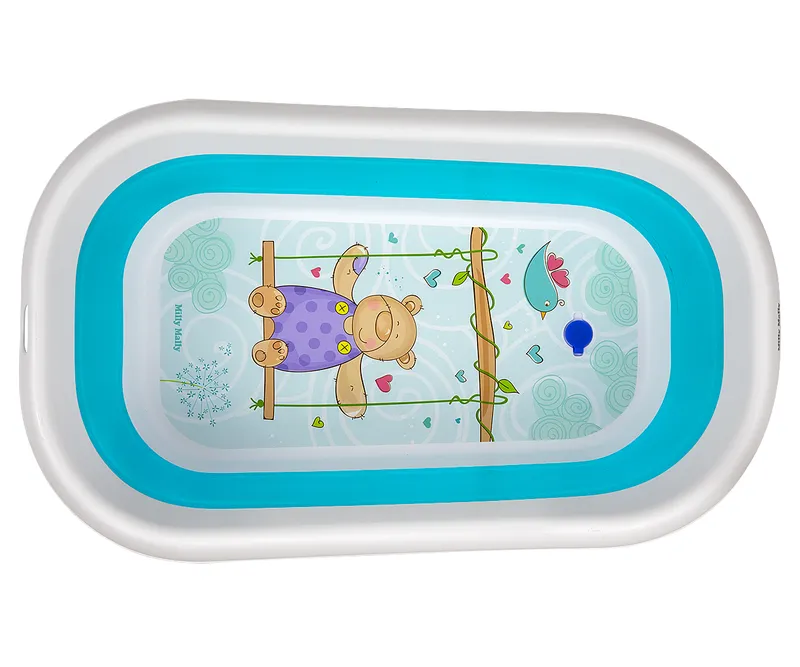 MILLY MALLY Wanienka Składana Aqua Blue