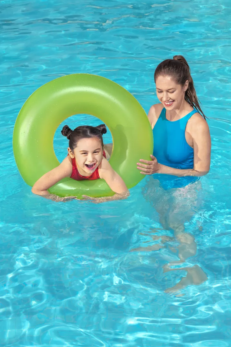 BESTWAY 36024 Kółko Do Pływania Neon 76cm - Zielone