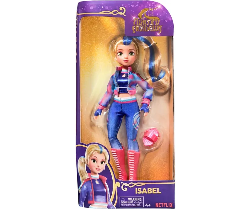 Spin Master 6067326 Akademia Jednorożców Zestaw Lalka Isabel