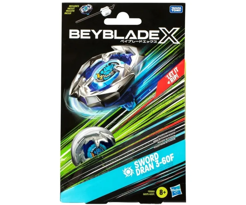 HASBRO G0175EU4 Beyblade X Zestaw Startowy Sword Dran
