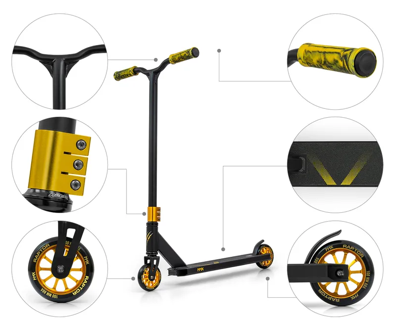 Hulajnoga Wyczynowa Raptor Gold TUM-TUM