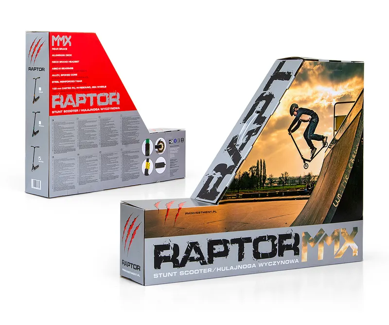 Hulajnoga Wyczynowa Raptor Gold TUM-TUM