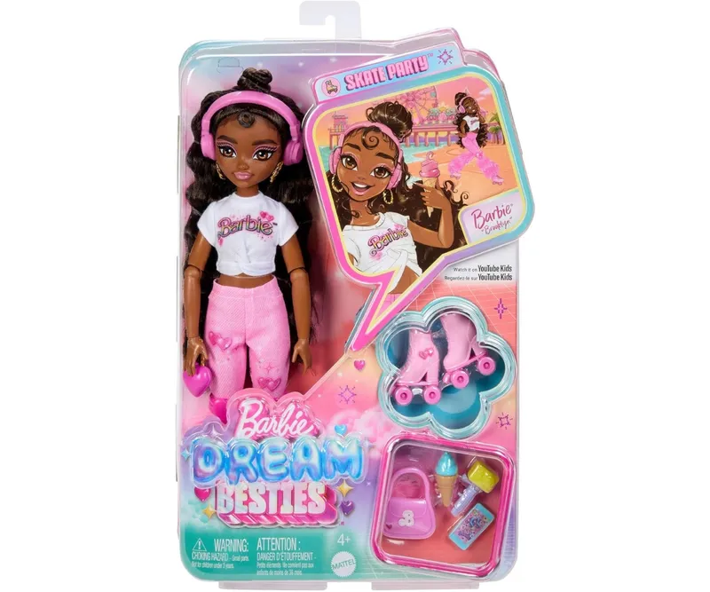 MATTEL JFX97 Lalka BARBIE Dream Besties Brooklyn