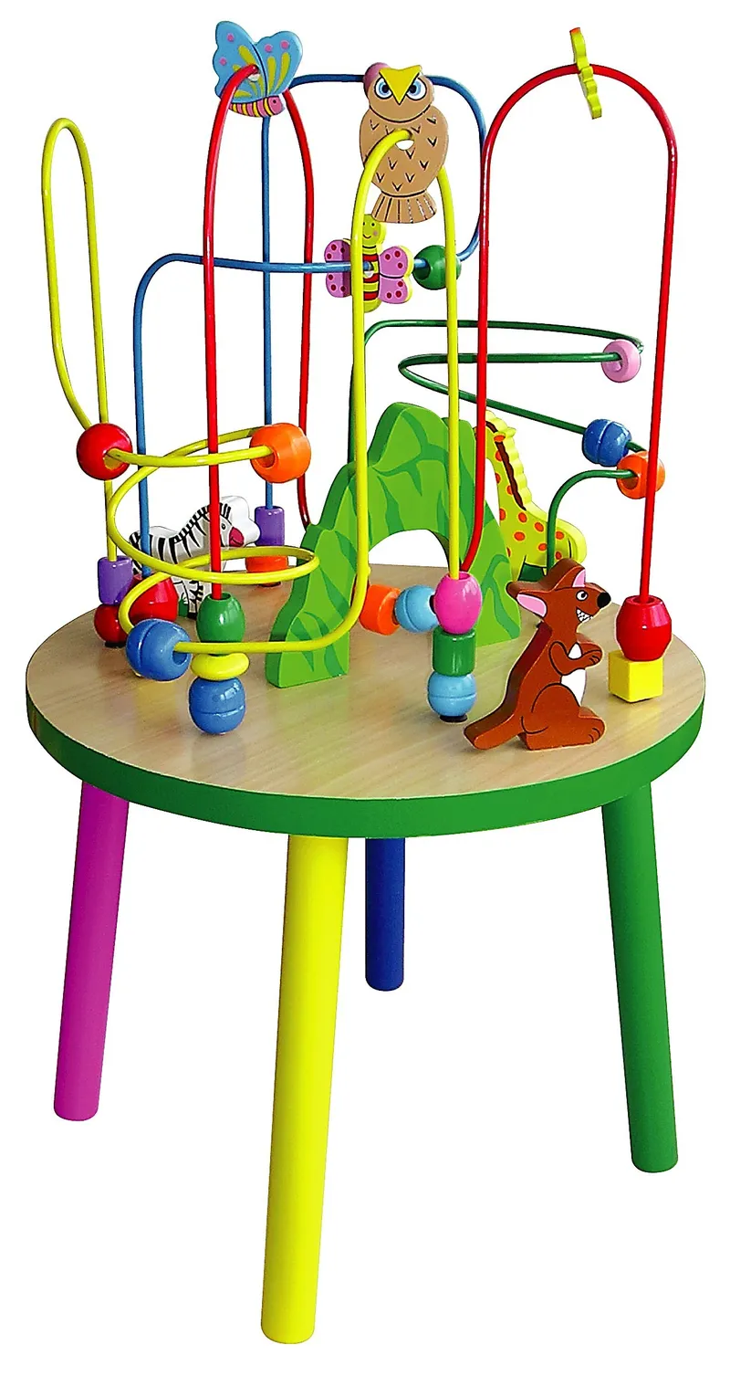 VIGA 58971 Stolik Edukacyjny Zwierzyniec