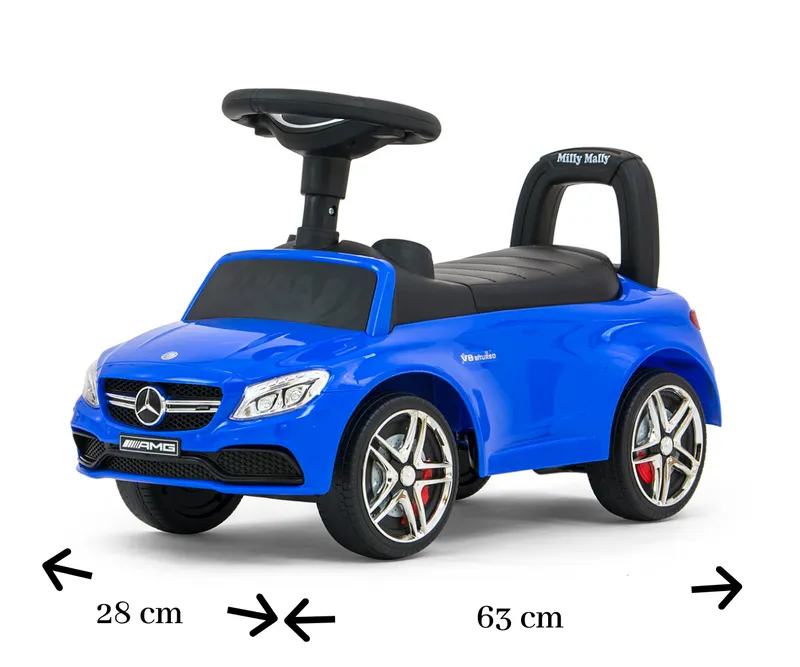 MILLY MALLY Pojazd MERCEDES-AMG C63 Coupe Blue S