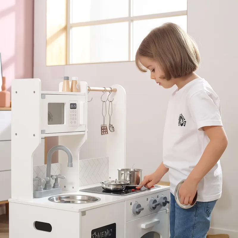 VIGA 44081 PolarB Kuchnia Z Tablicą - Biała