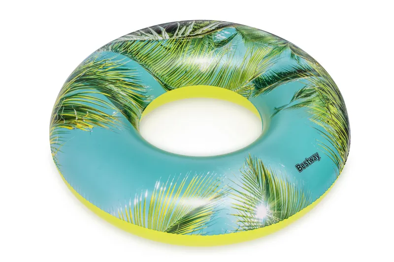 BESTWAY 36239 Koło Do Pływania Palmy 119cm Niebieskie