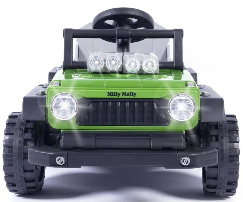 MILLY MALLY Pojazd Na Akumulator Prime 2w1 Green