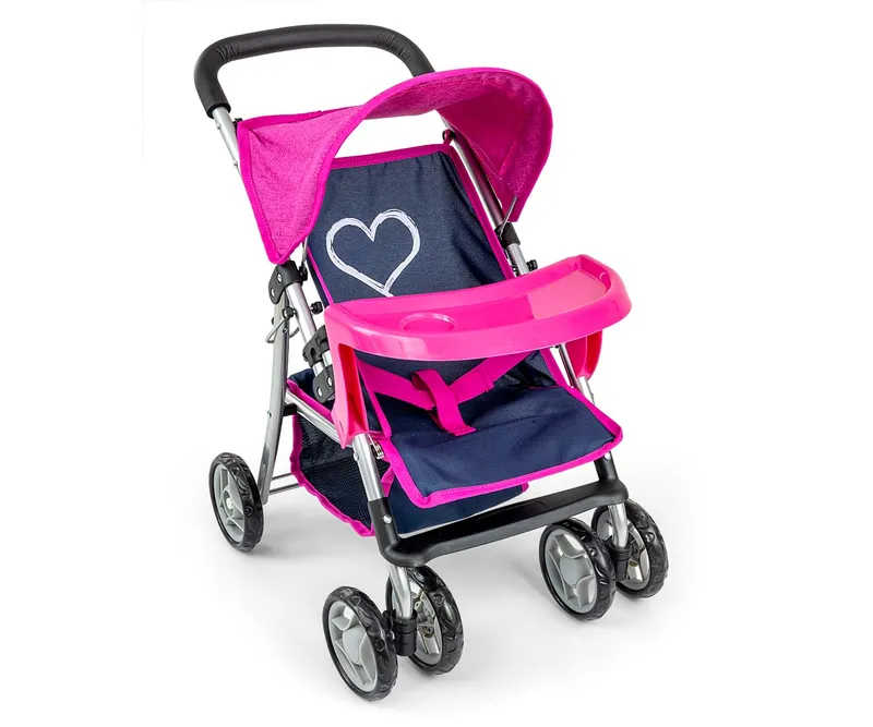 MILLY MALLY Wózek Dla Lalek Kate Prestige Navy