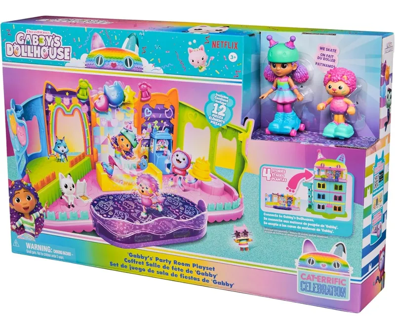 Spin Master 6069755 Koci Domek Gabi Pokój Imprezowy