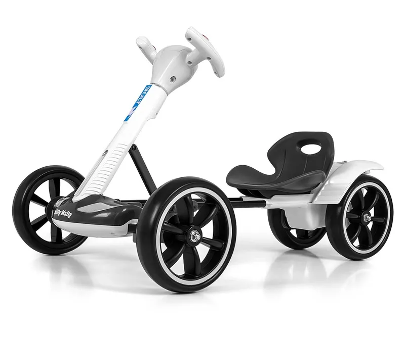 MILLY MALLY Pojazd Na Akumulator Gokart Bolt White