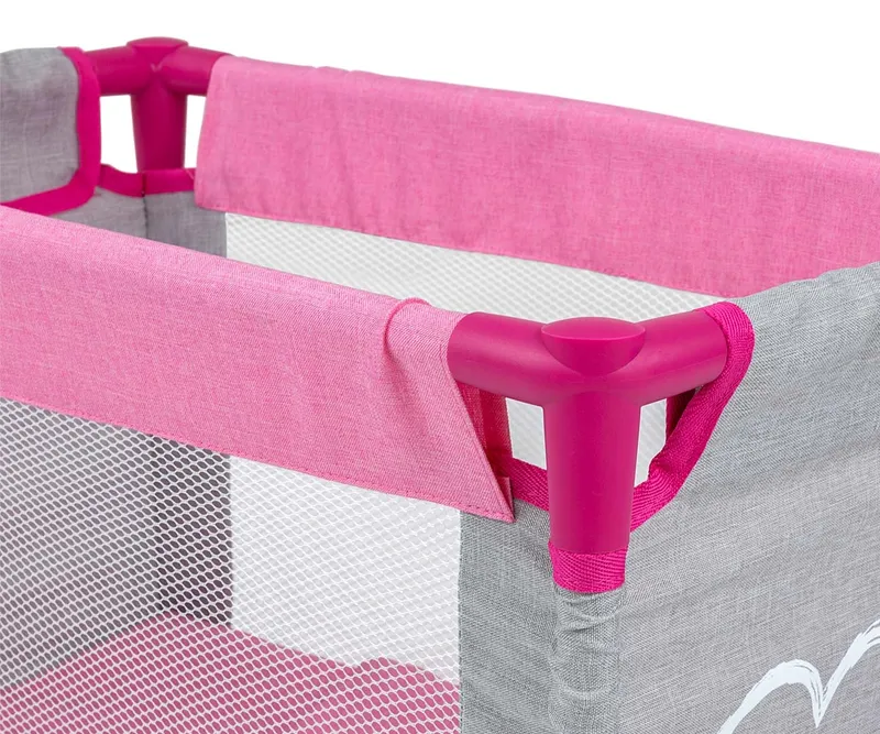MILLY MALLY Łóżeczko Dla Lalek Lisa Prestige Pink