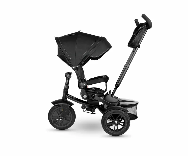 QPLAY Rowerek Trójkołowy Premium Black