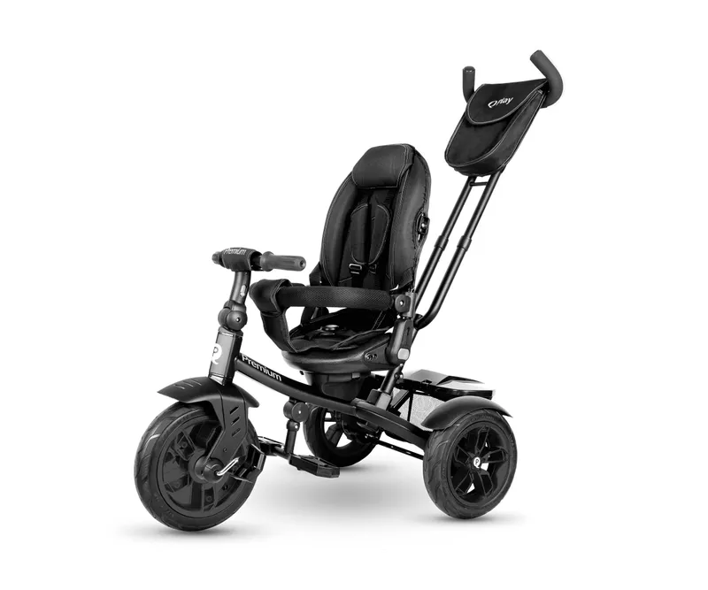 QPLAY Rowerek Trójkołowy Premium Black