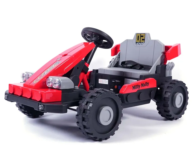 MILLY MALLY Pojazd Na Akumulator Prime 2w1 Red