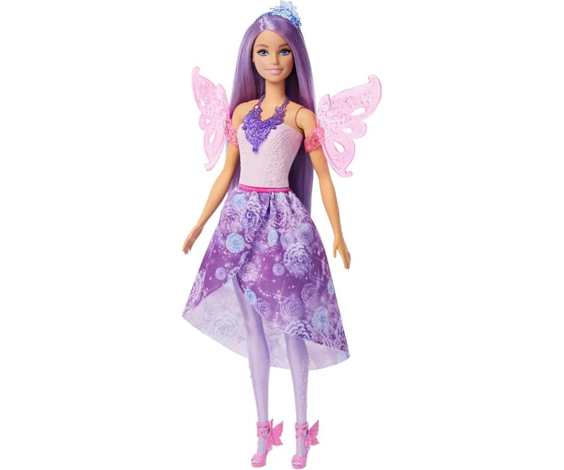 MATTEL JCP74 BARBIE Magiczna Lalka Lalka Wróżka Syrenka Z Ubrankami