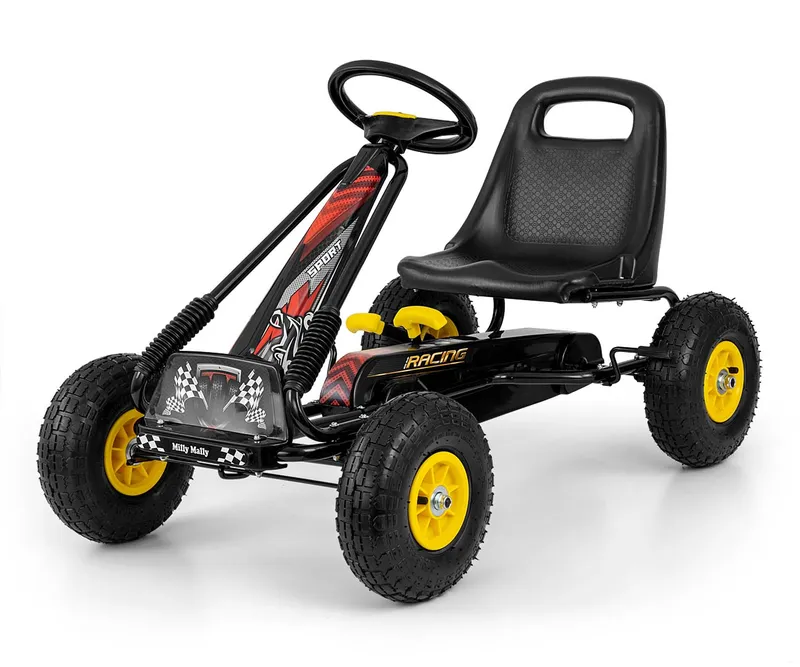 MILLY MALLY Gokart Na Pedały Thor Black