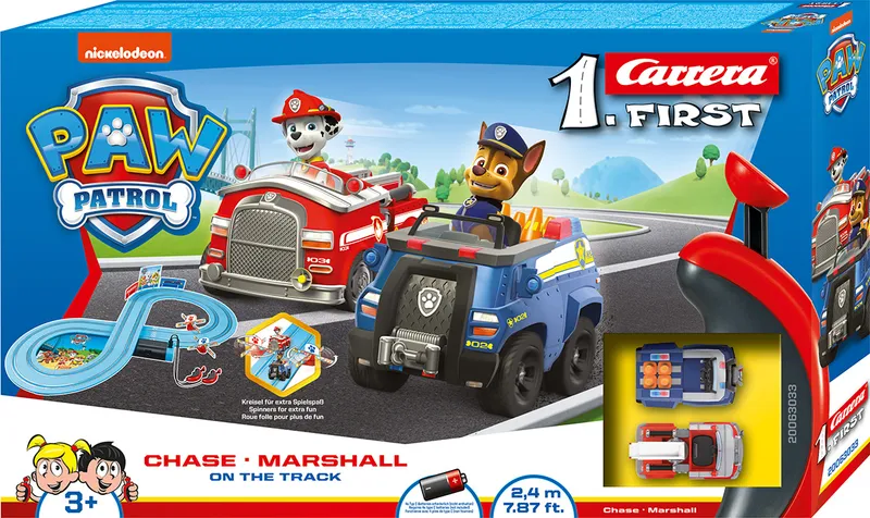 CARRERA First 20063033 Paw Patrol - On The Track 2,4m