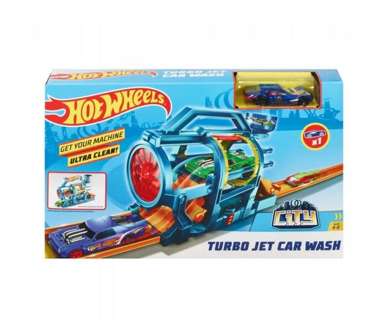 MATTEL FJN35 Hot Wheels Turbomyjnia