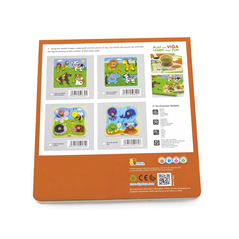 VIGA 50131 Puzzle Na Podkładce - Owady