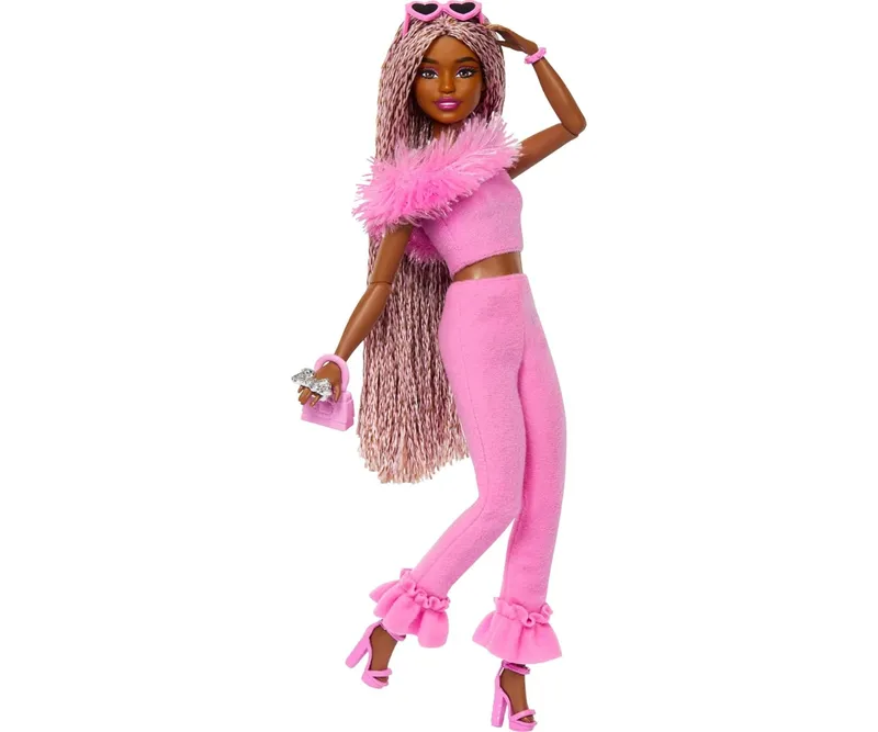 MATTEL HYV28 BARBIE Deluxe Style Lalka Modowa W Stylu Barbiecore - Różowa