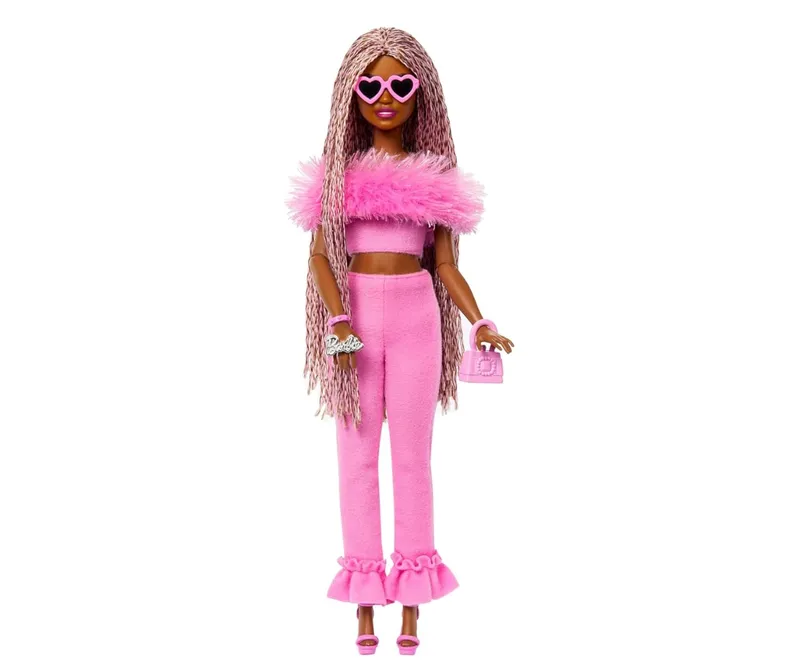 MATTEL HYV28 BARBIE Deluxe Style Lalka Modowa W Stylu Barbiecore - Różowa