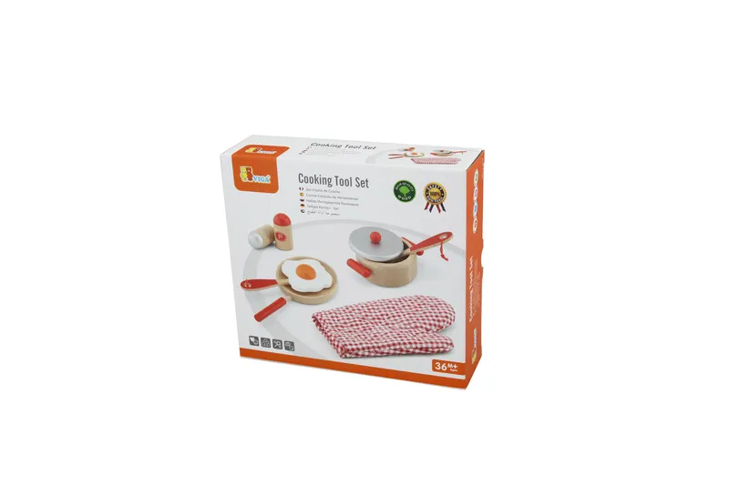 VIGA 50721 Zestaw Śniadaniowy - Red