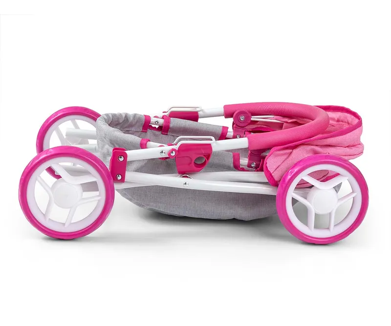 MILLY MALLY Wózek Dla Lalek Dori Prestige Pink