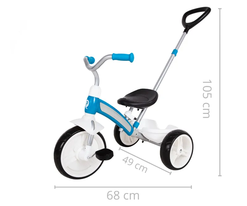 QPLAY Rowerek Trójkołowy Elite Plus Blue