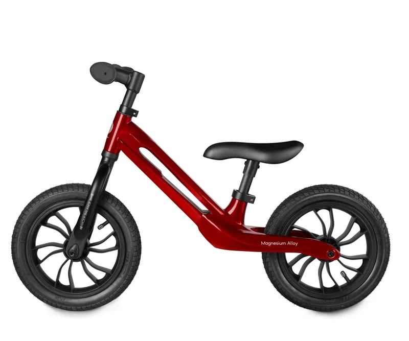 QPLAY Rowerek Biegowy Racer New Red