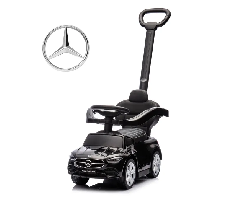MILLY MALLY Pojazd Z Rączką MERCEDES C-Class Deluxe Black