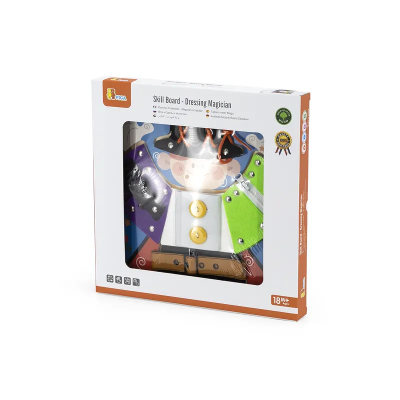 VIGA 44672 Tablica Umiejętności - Magiczne Przebieranki