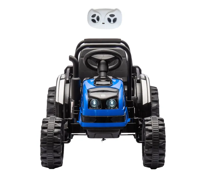 MILLY MALLY Pojazd Na Akumulator Traktor Z Przyczepą Farmer Blue