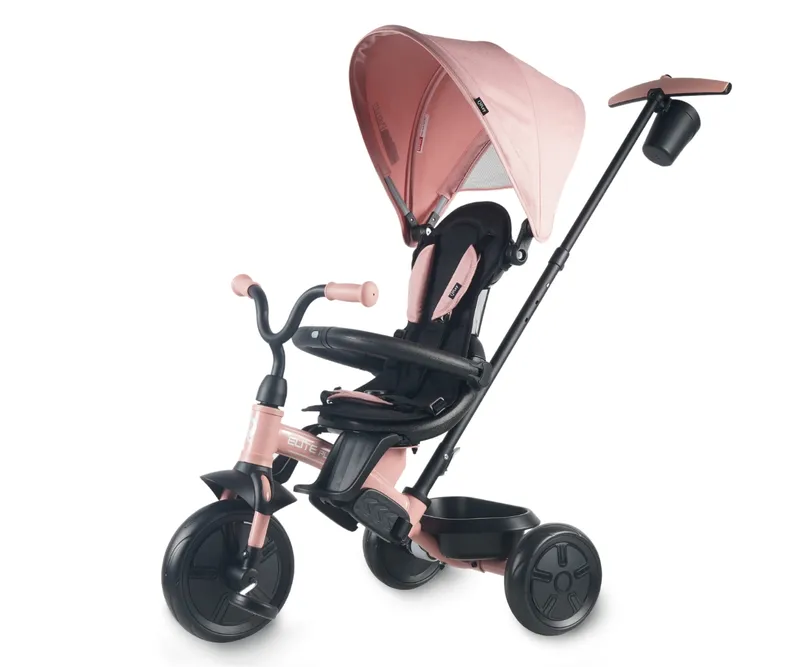 QPLAY Rowerek Trójkołowy Elite Platinum Pink