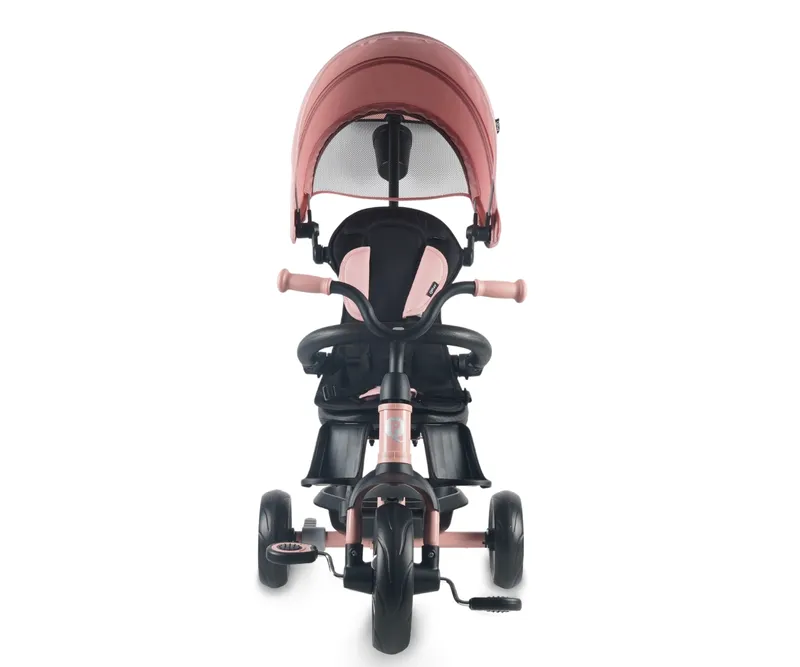 QPLAY Rowerek Trójkołowy Elite Platinum Pink