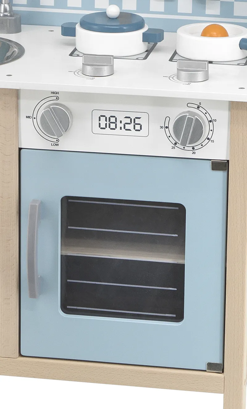 VIGA 44047 PolarB Kuchnia Z Akcesoriami Silver-Blue