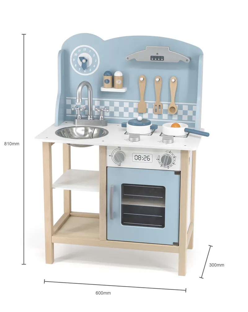 VIGA 44047 PolarB Kuchnia Z Akcesoriami Silver-Blue