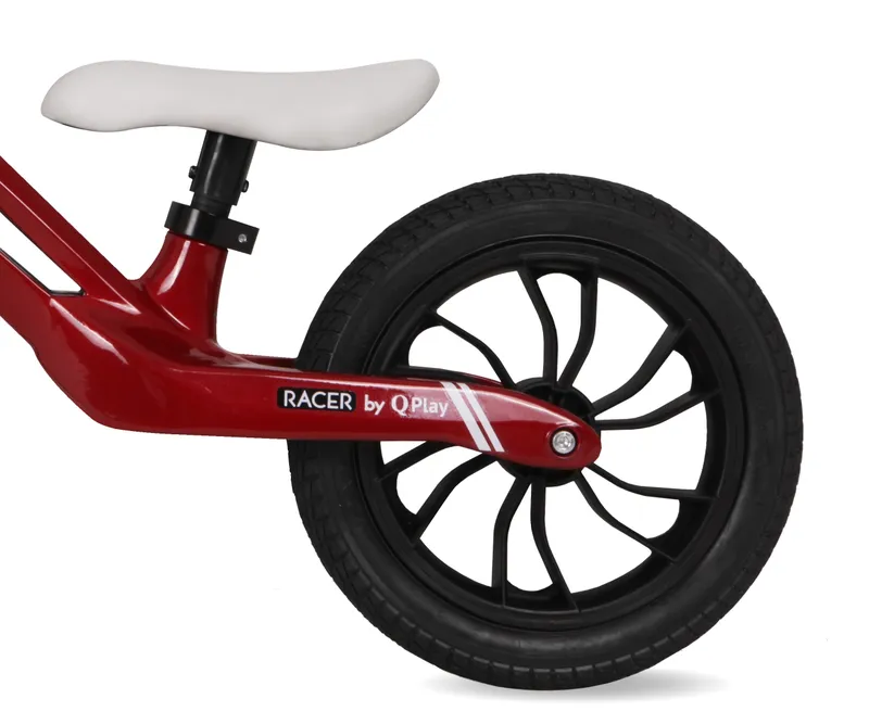QPLAY Rowerek Biegowy Racer Red