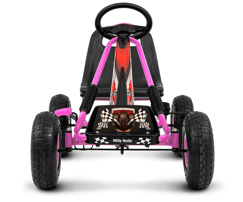 MILLY MALLY Gokart Na Pedały Thor Pink