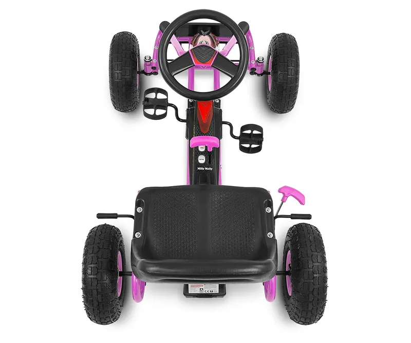 MILLY MALLY Gokart Na Pedały Thor Pink