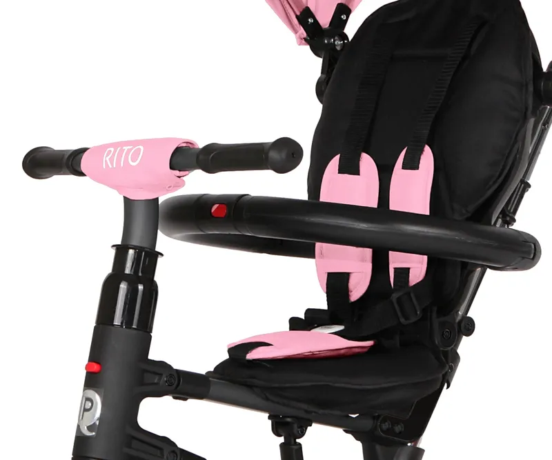 QPLAY Rowerek Trójkołowy Rito Pink