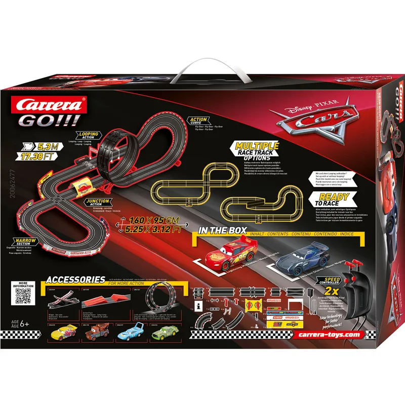 CARRERA Go 20062477 Cars - Neon Nights 5,3m